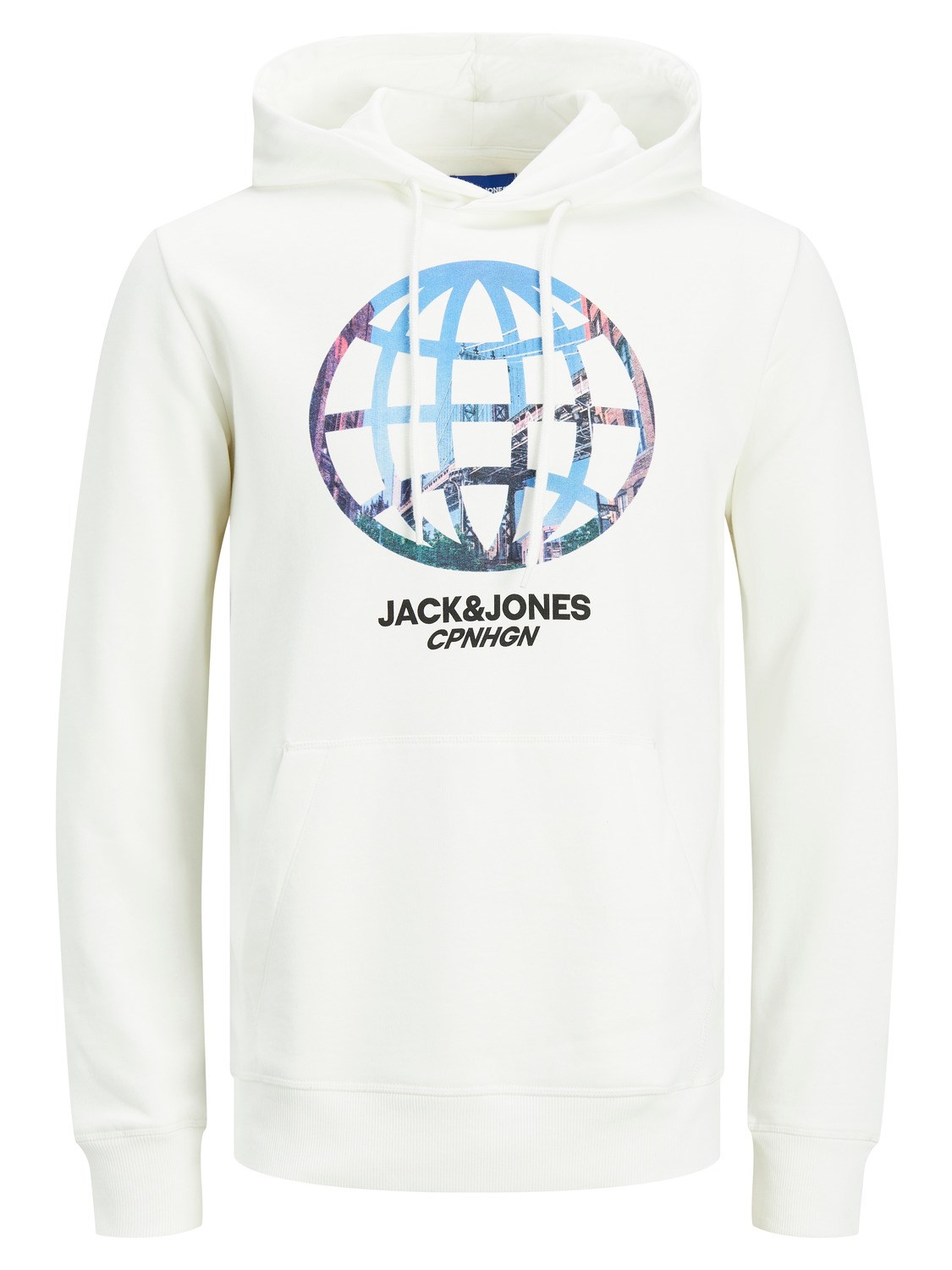 Jack Jones Erkek S-Shirt 12178519 Cloud Dancer