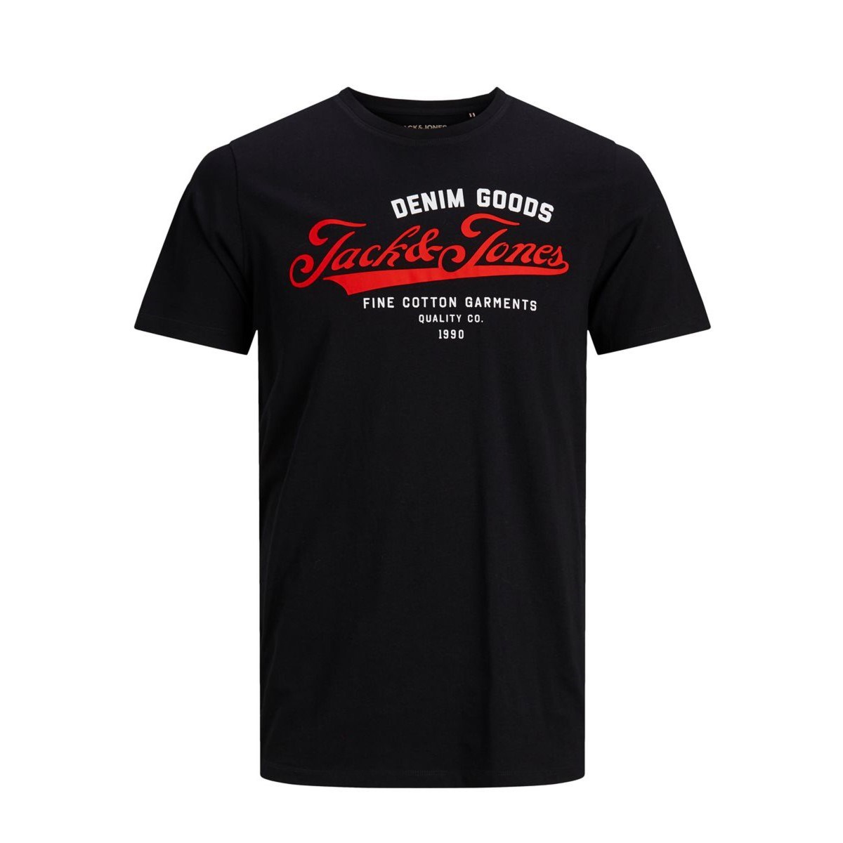 Jack Jones Erkek T-Shirt 12180867 Black