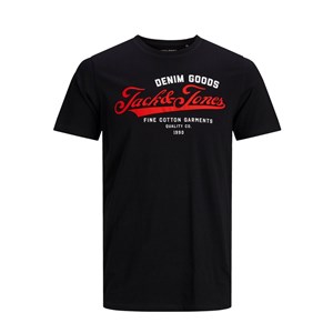Jack Jones Erkek T-Shirt 12180867 Black