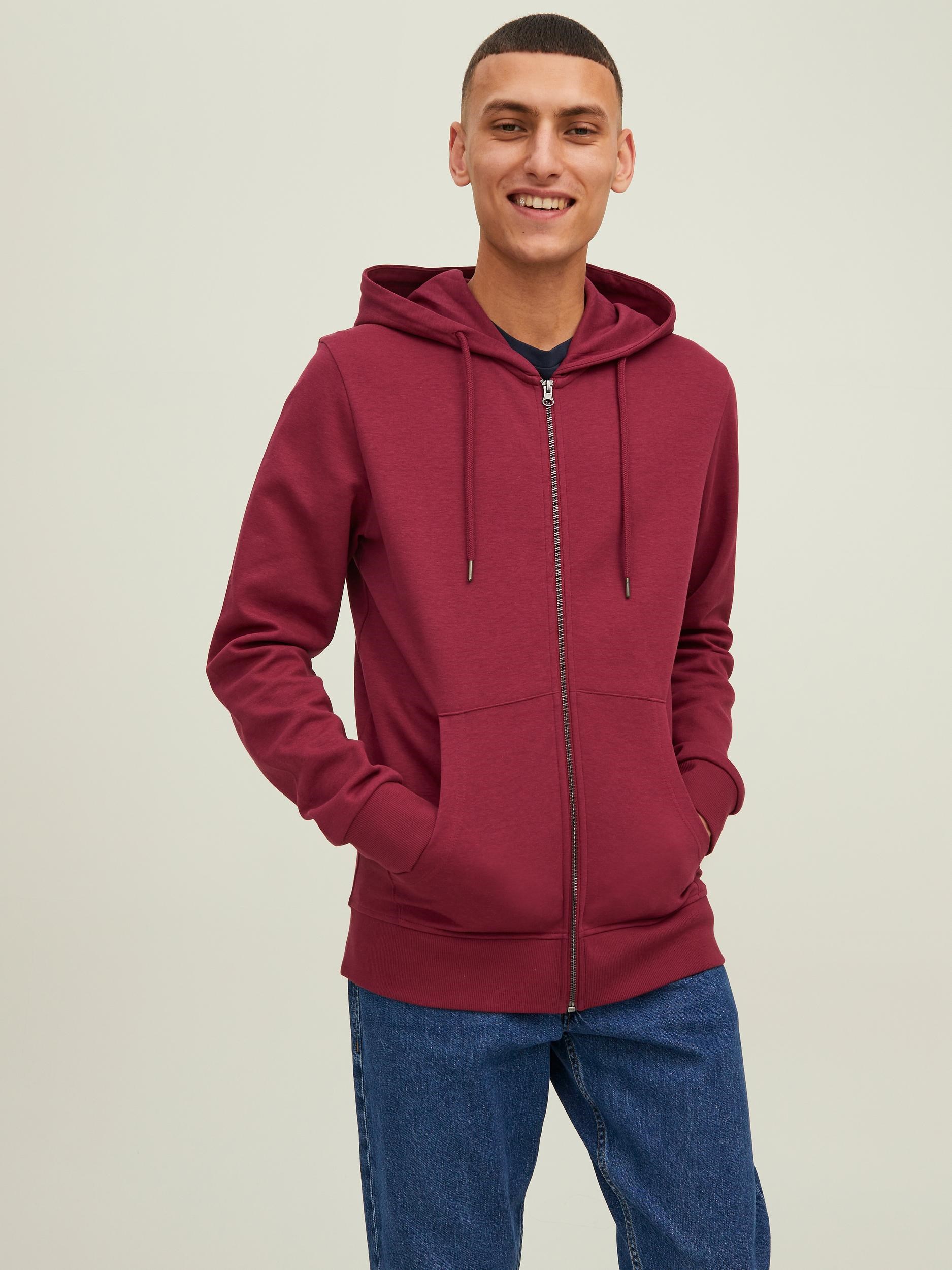 Jack Jones Erkek S-Shirt 12181901 Rhododendron