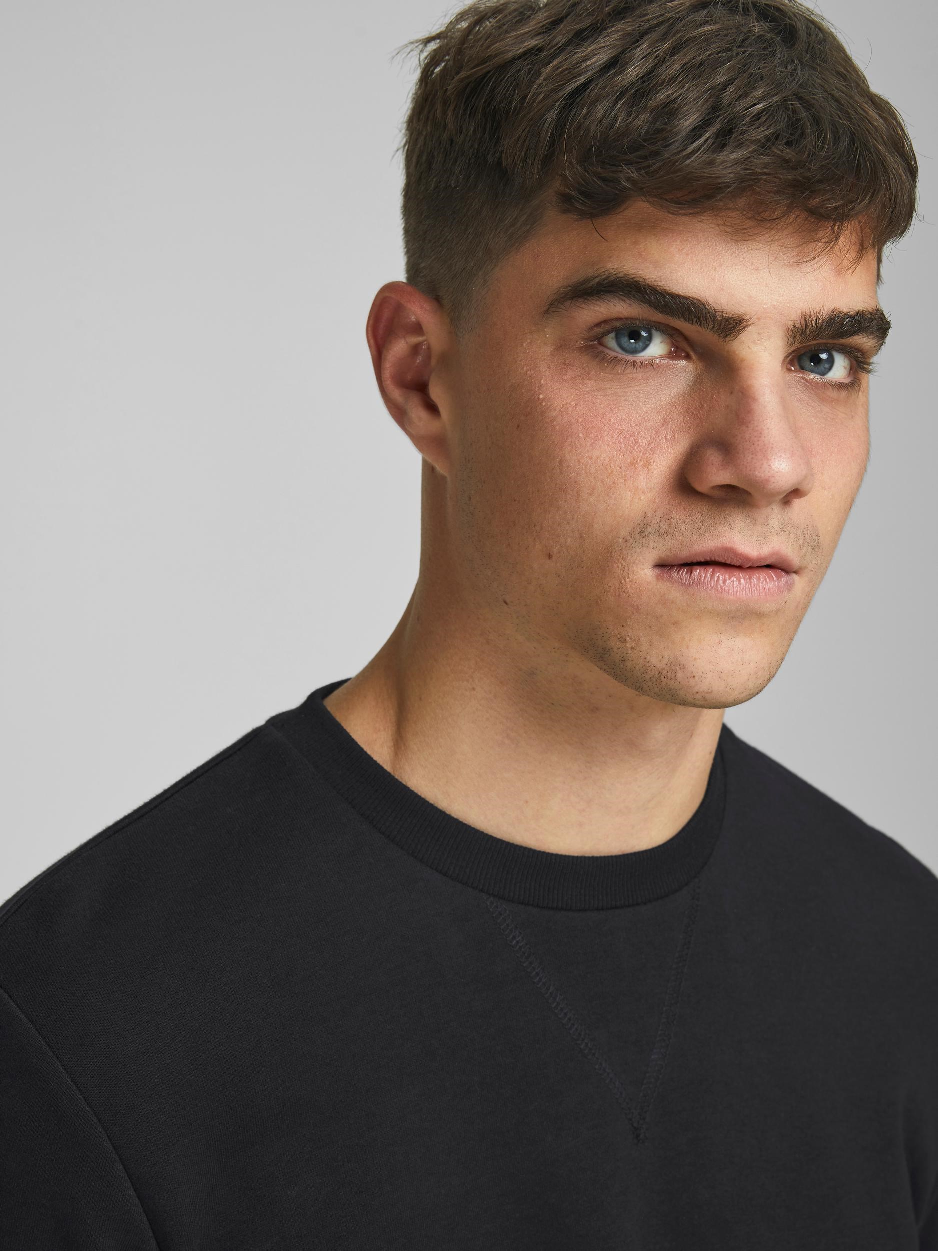 Jack Jones Erkek S-Shirt 12181903 Black