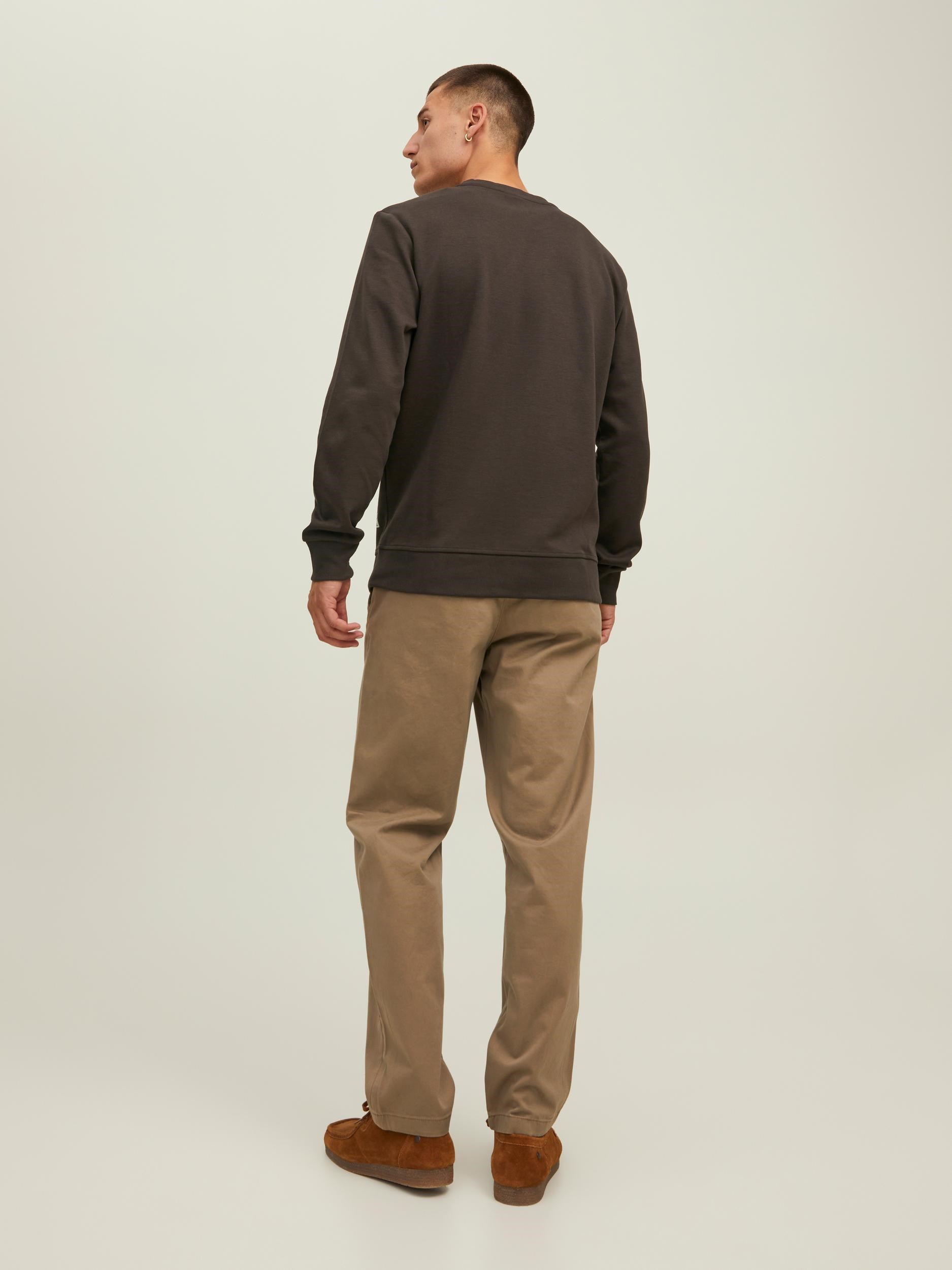 Jack Jones Erkek S-Shirt 12181903 Mulch