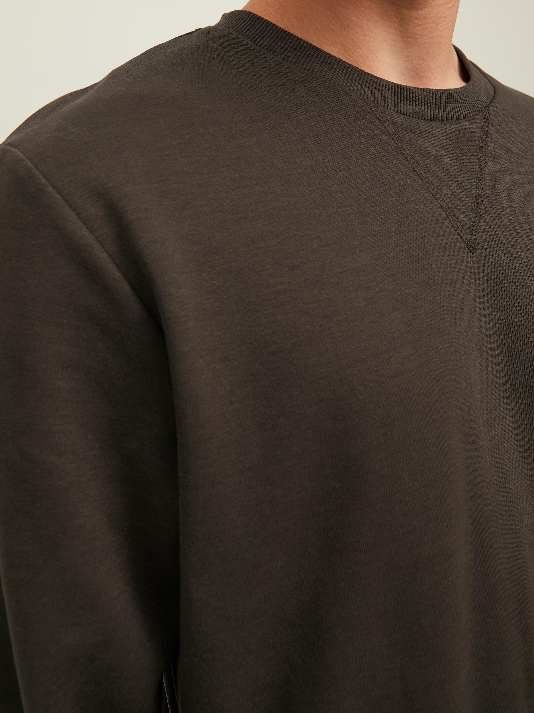 Jack Jones Erkek S-Shirt 12181903 Mulch