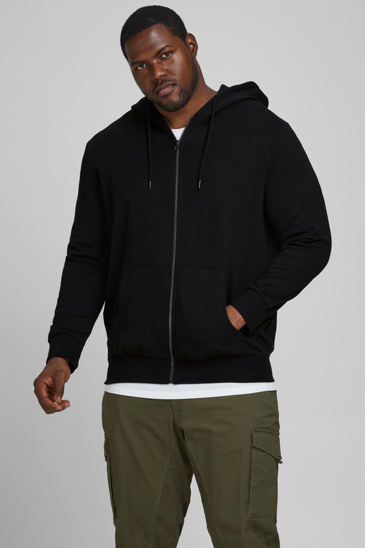 Jack Jones Erkek S-Shirt 12182493 Black