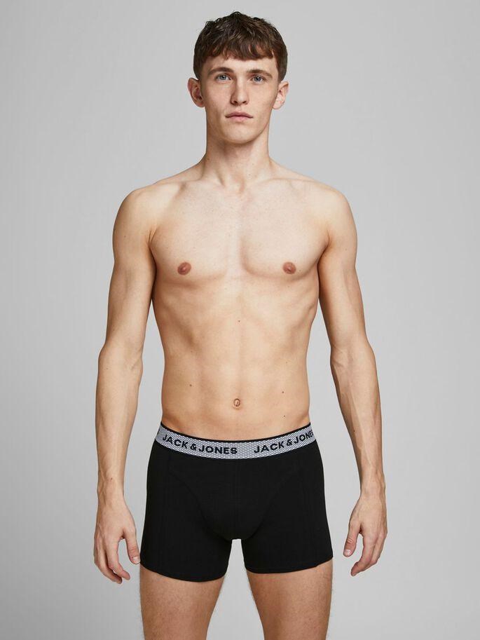 Jack Jones Erkek Boxer 12183475 Black