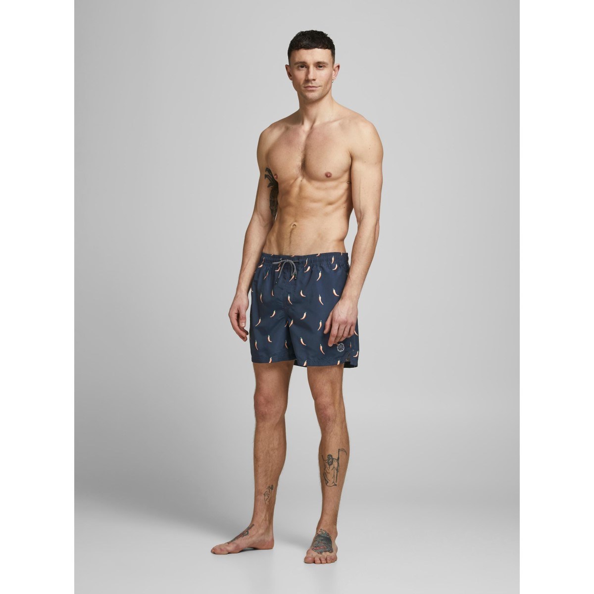 Jack Jones Erkek Deniz Şortu 12184800 Navy Blazer