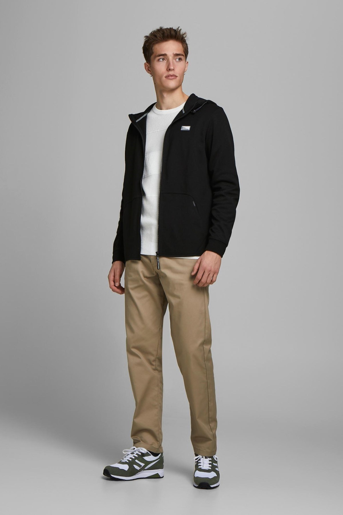 Jack Jones Erkek S-Shirt 12184879 Black
