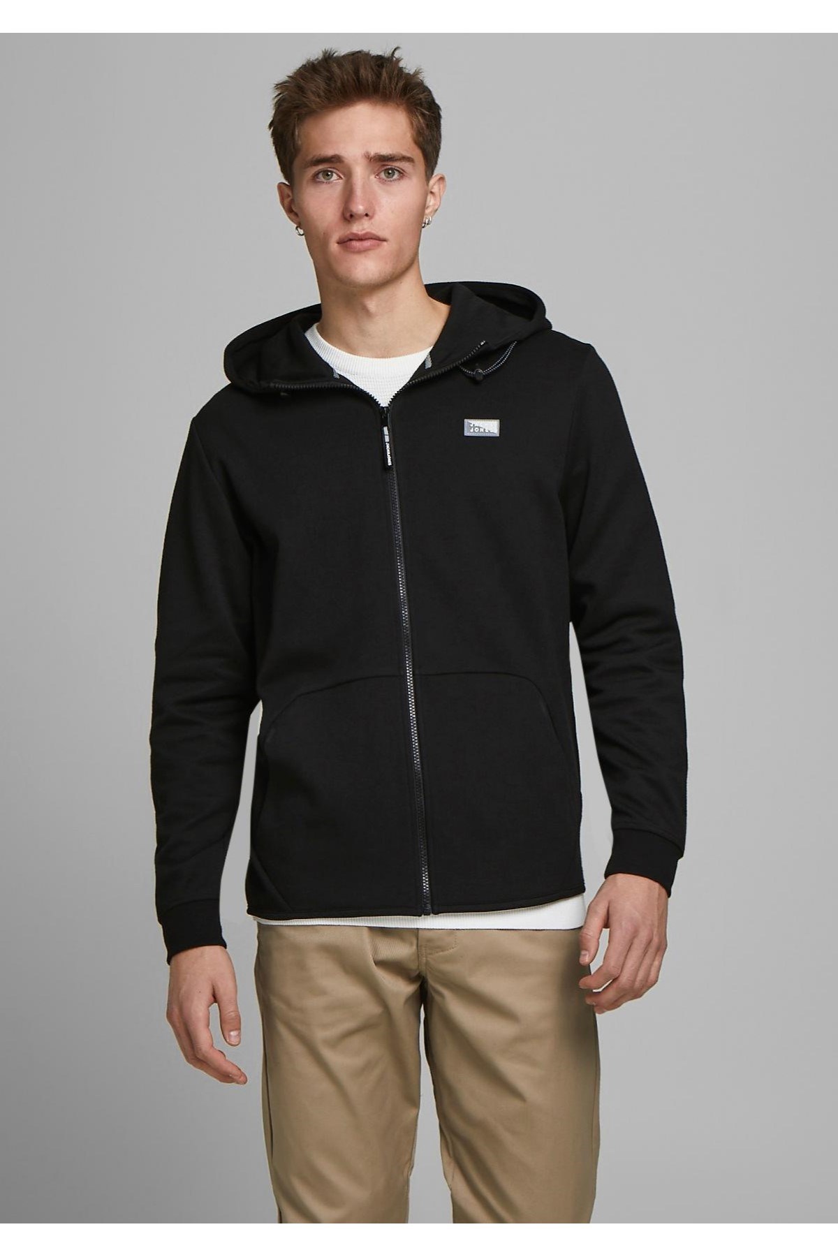 Jack Jones Erkek S-Shirt 12184879 Black