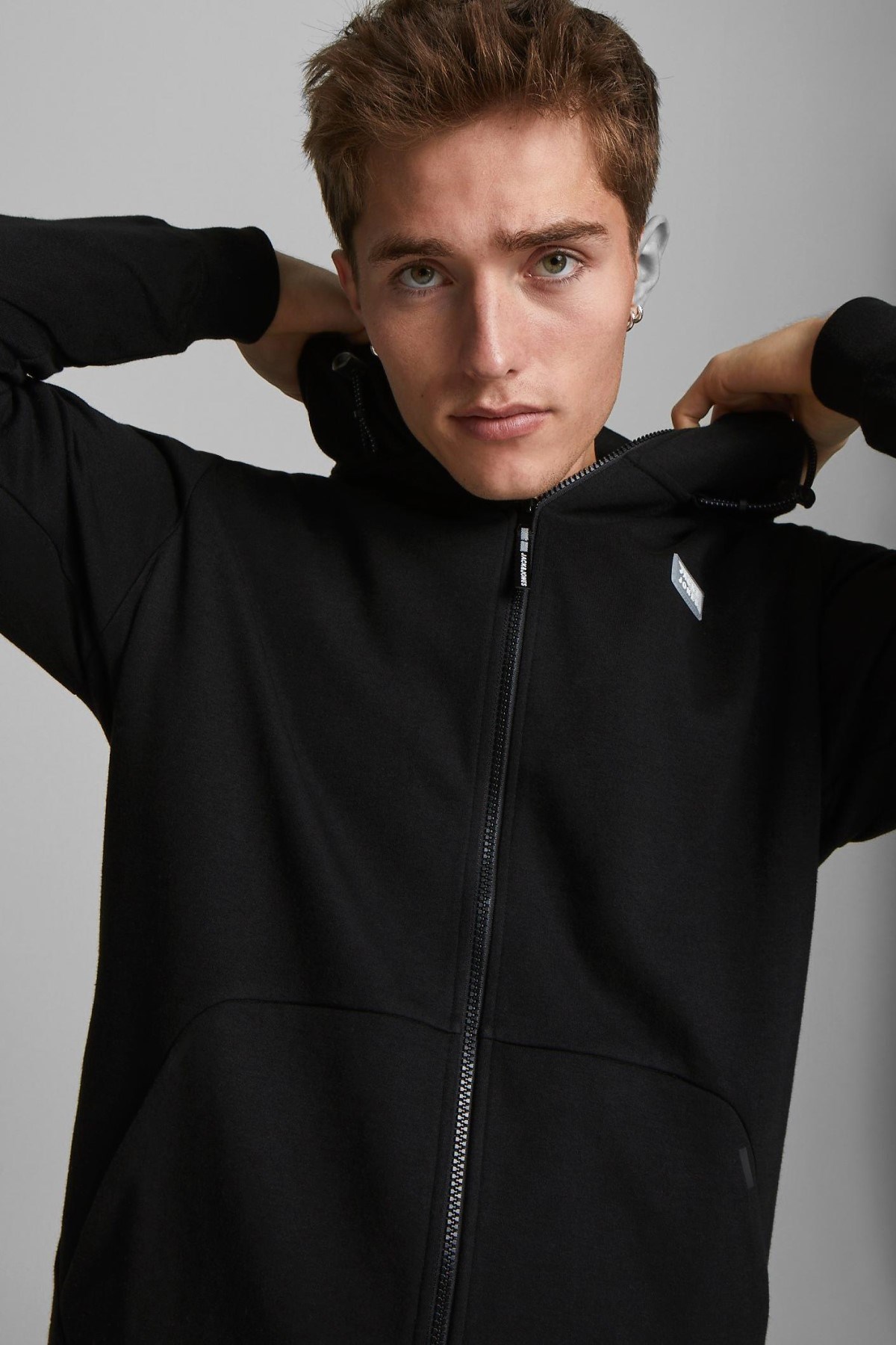 Jack Jones Erkek S-Shirt 12184879 Black