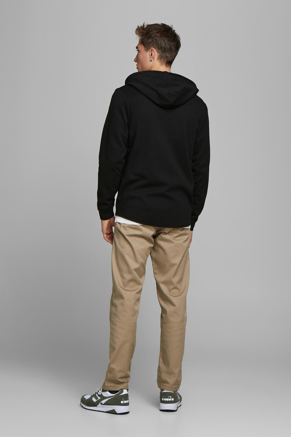 Jack Jones Erkek S-Shirt 12184879 Black