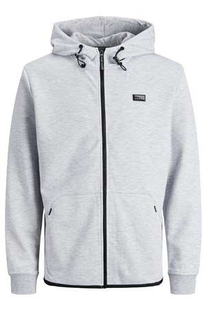 Jack Jones Erkek S-Shirt 12184879 Light Grey Melange