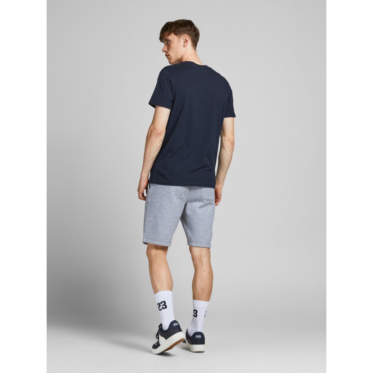 Jack Jones Erkek T-Shirt 12185035 Navy Blazer