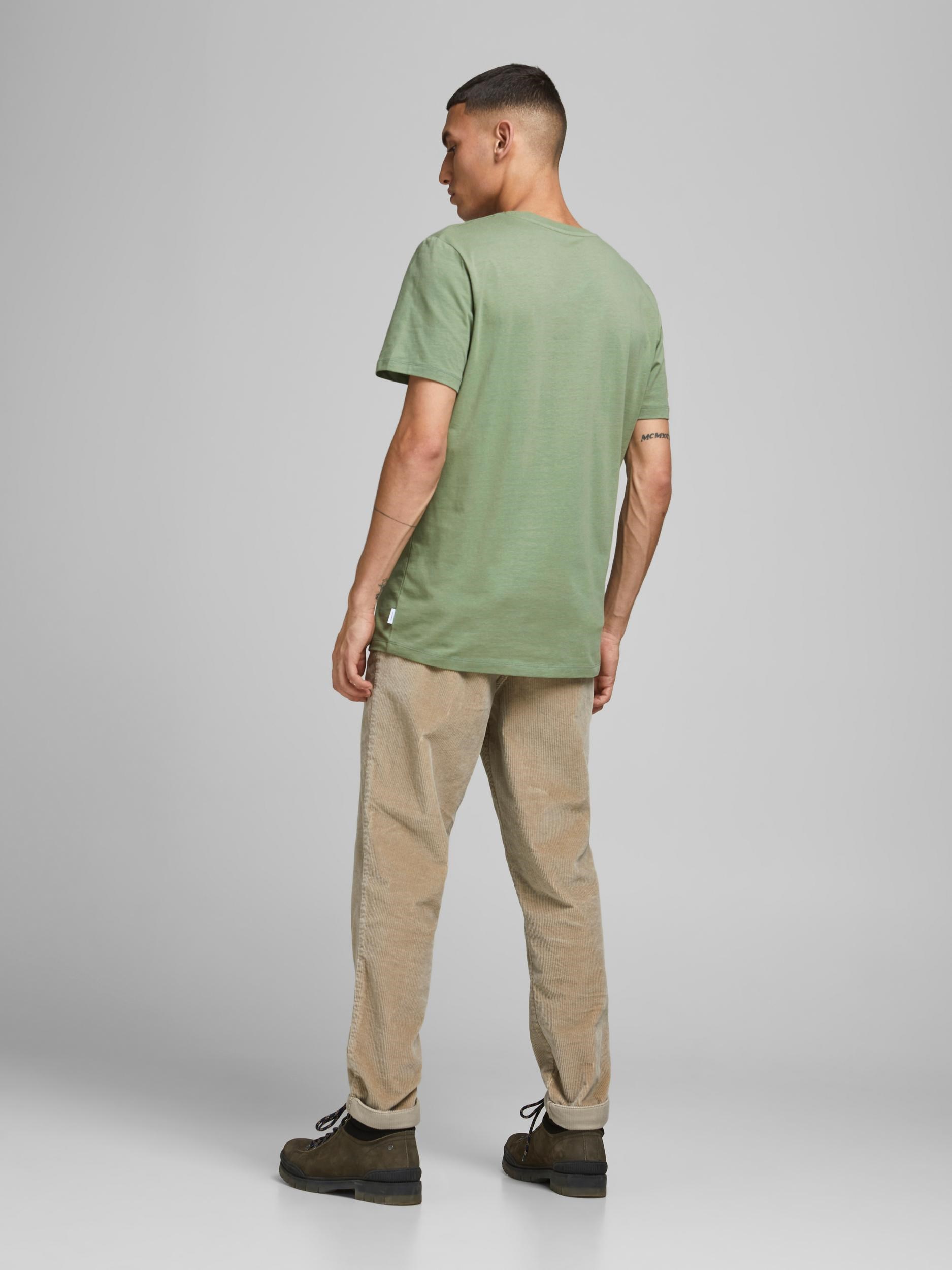 Jack Jones Erkek T-Shirt 12185595 Sea Spray