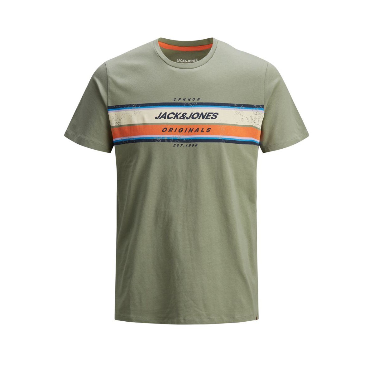 Jack Jones Erkek T-Shirt 12186212 Sea Spray