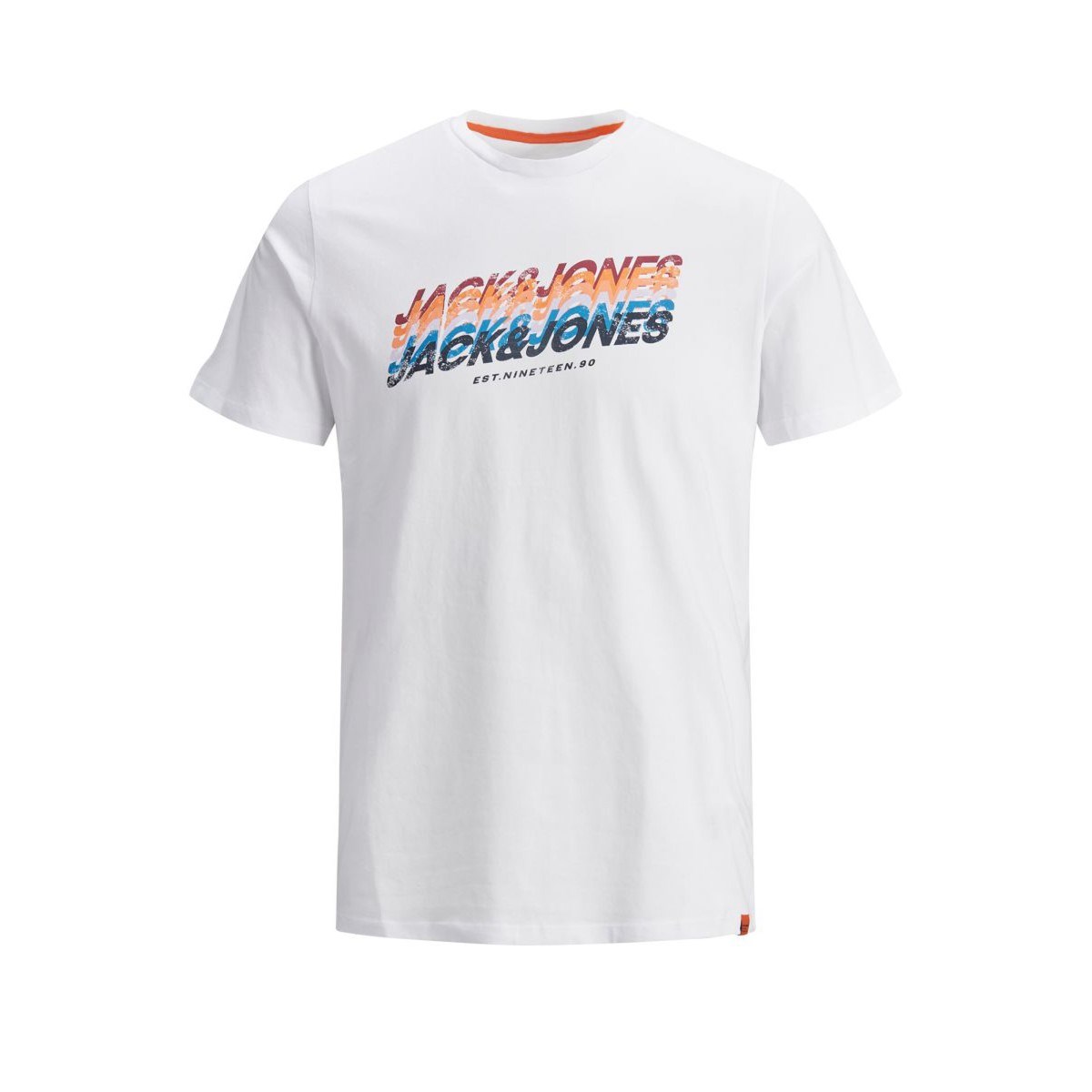 Jack Jones Erkek T-Shirt 12186212 White