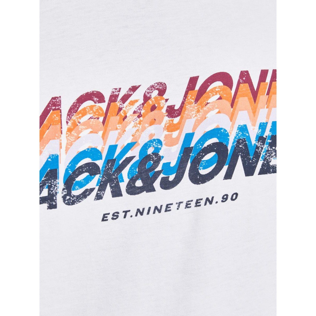Jack Jones Erkek T-Shirt 12186212 White