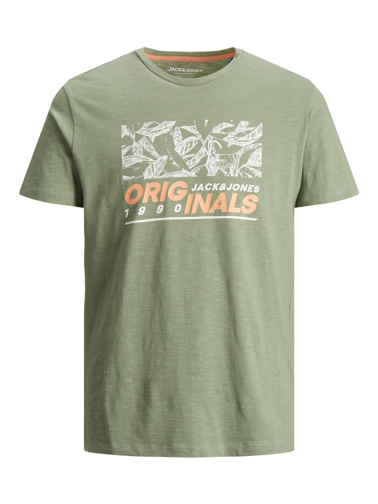 Jack Jones Erkek T-Shirt 12186282 Sea Spray