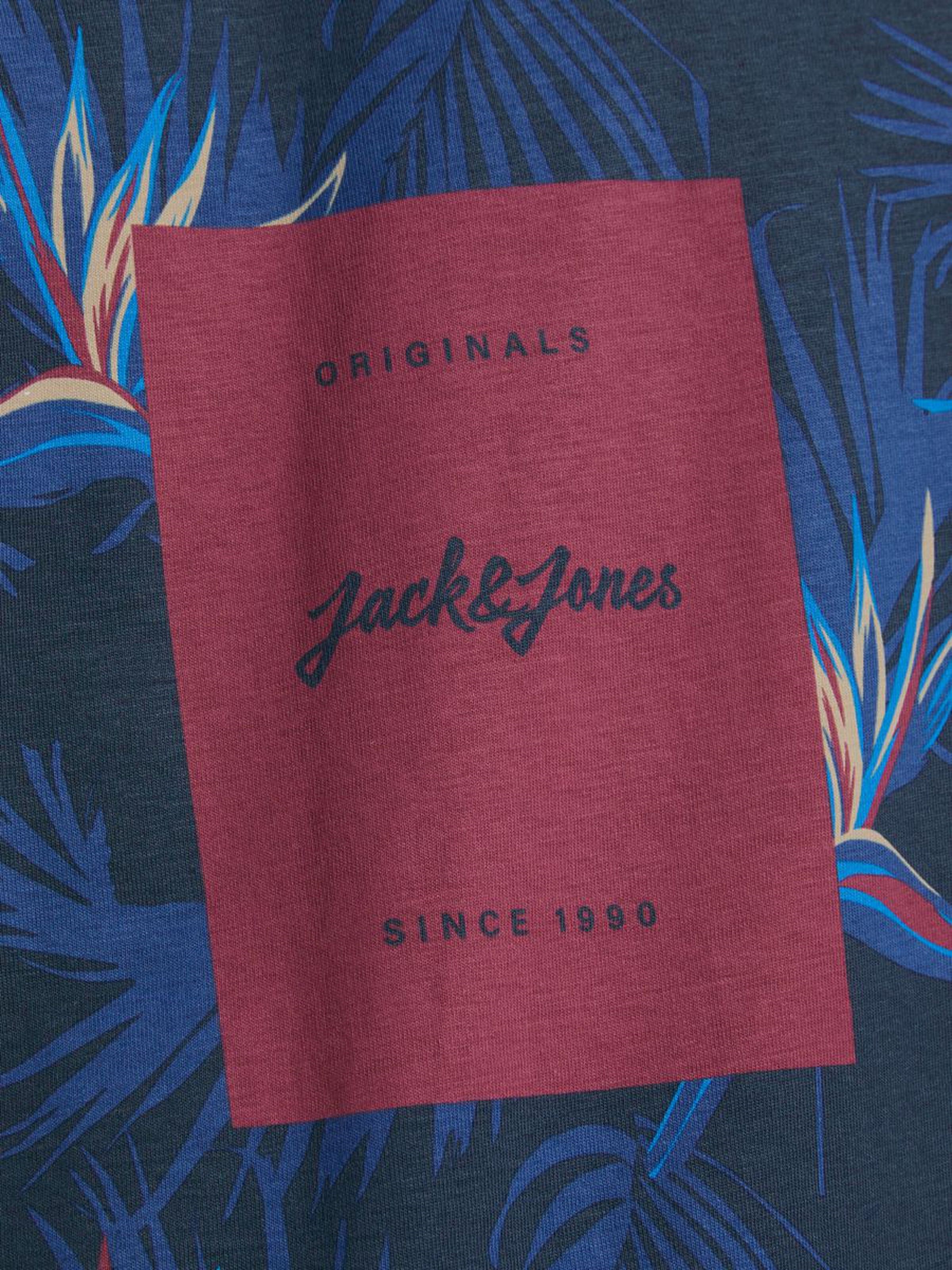 Jack Jones Erkek T-Shirt 12186330 Cloud Dancer