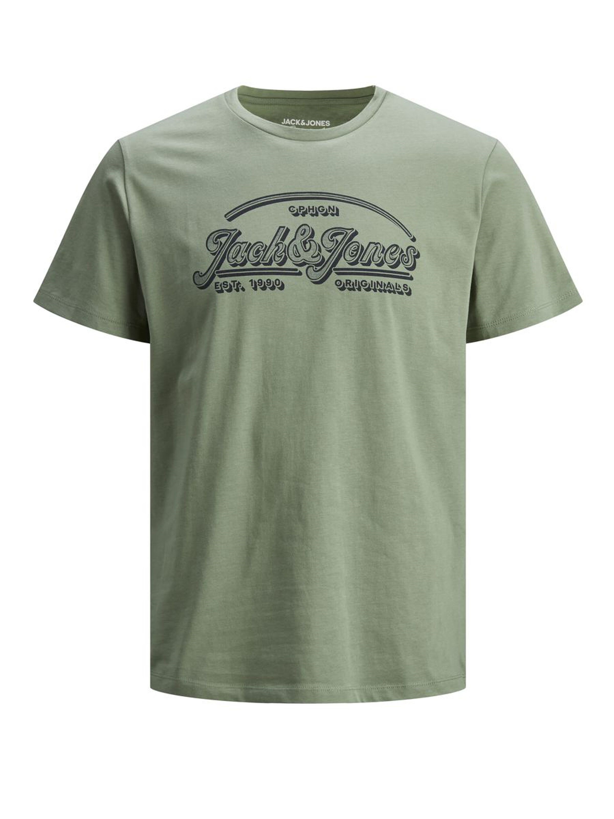 Jack Jones Erkek T-Shirt 12186404 Sea Spray