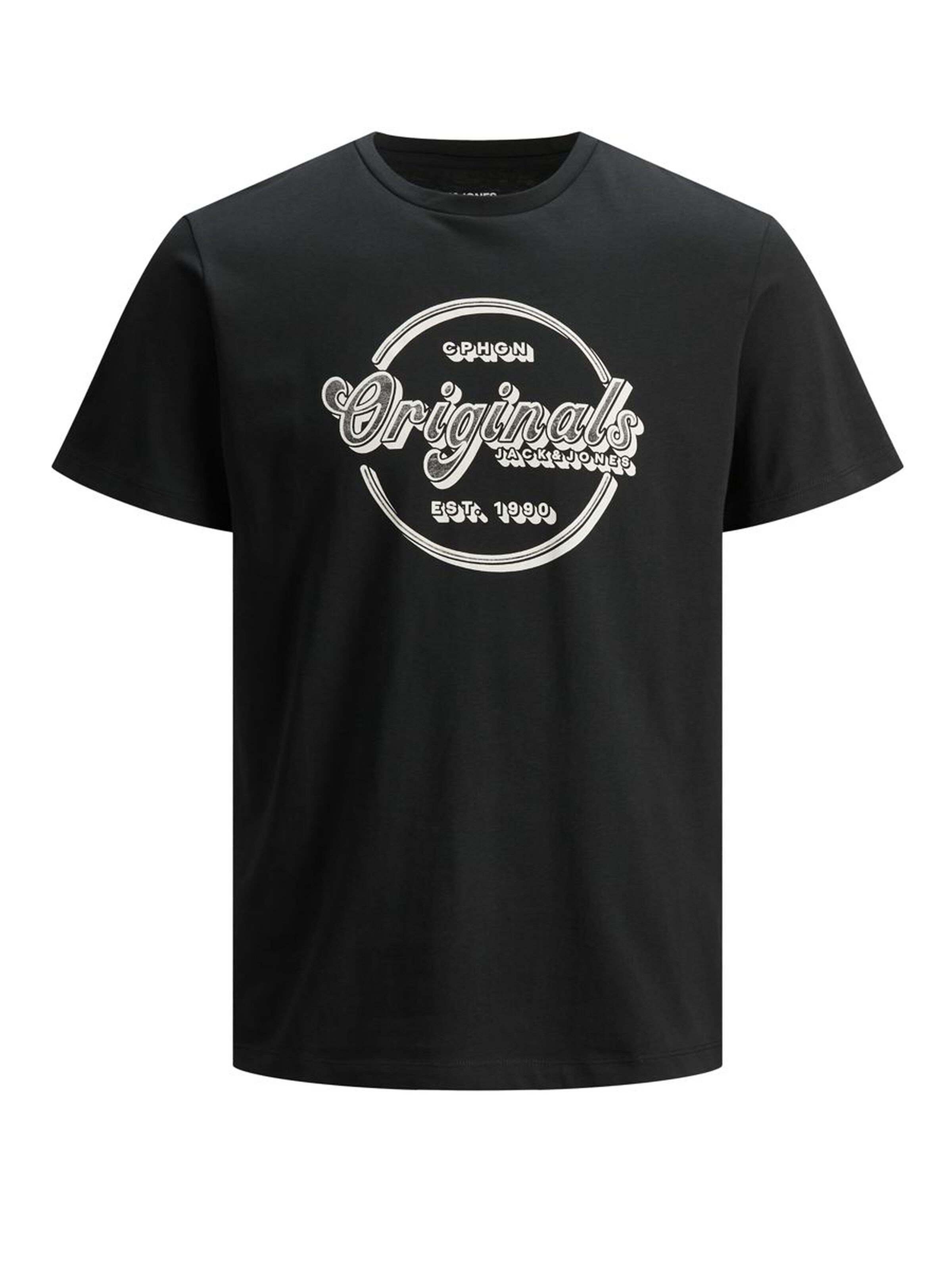 Jack Jones Erkek T-Shirt 12186404 Tap Shoe
