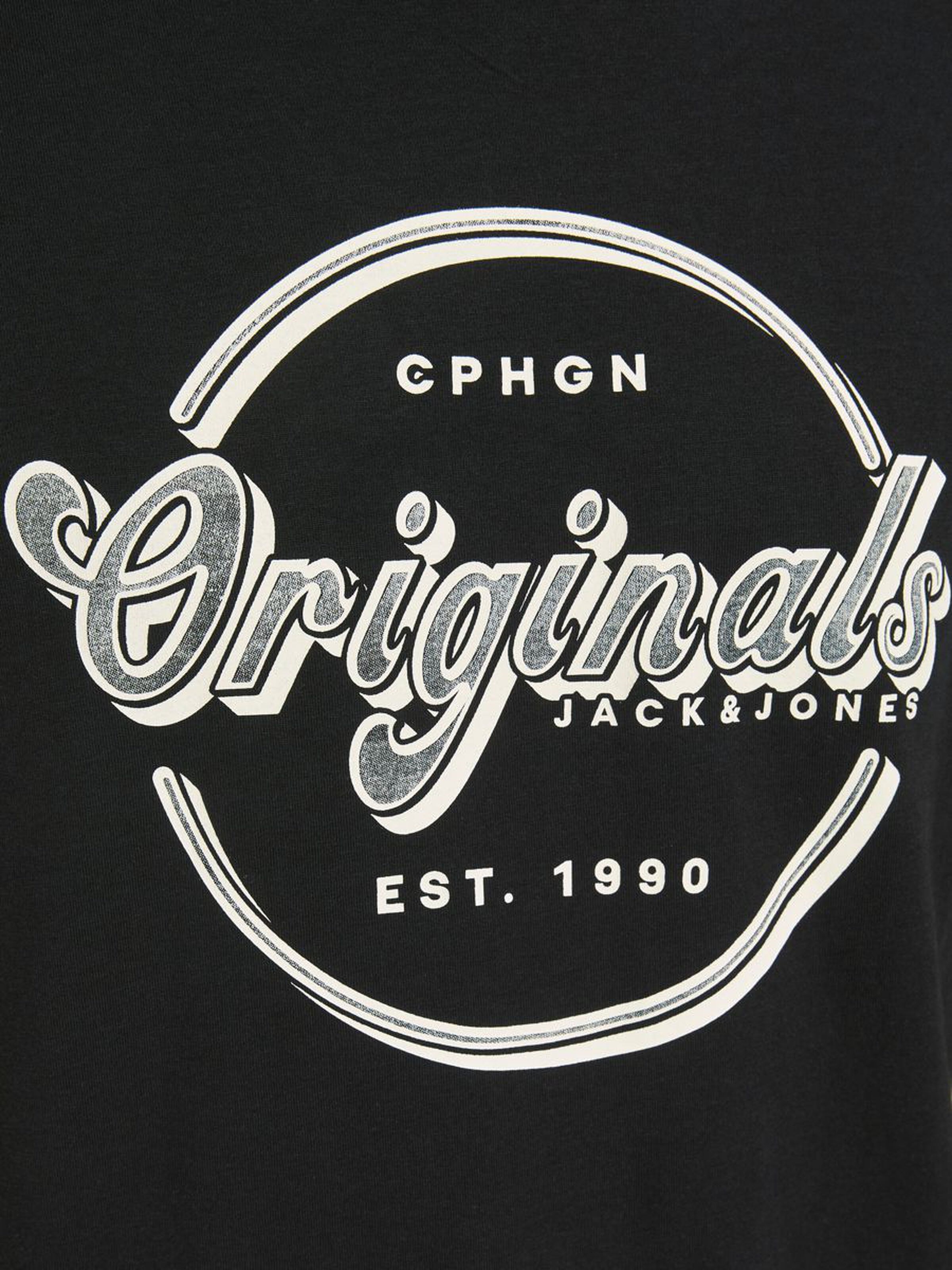Jack Jones Erkek T-Shirt 12186404 Tap Shoe