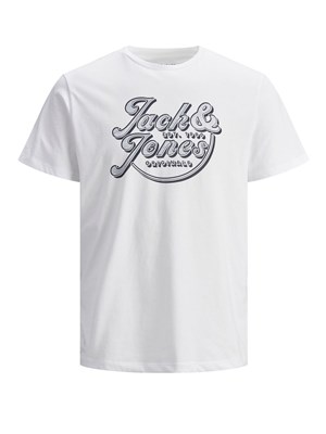 Jack Jones Erkek T-Shirt 12186404 White