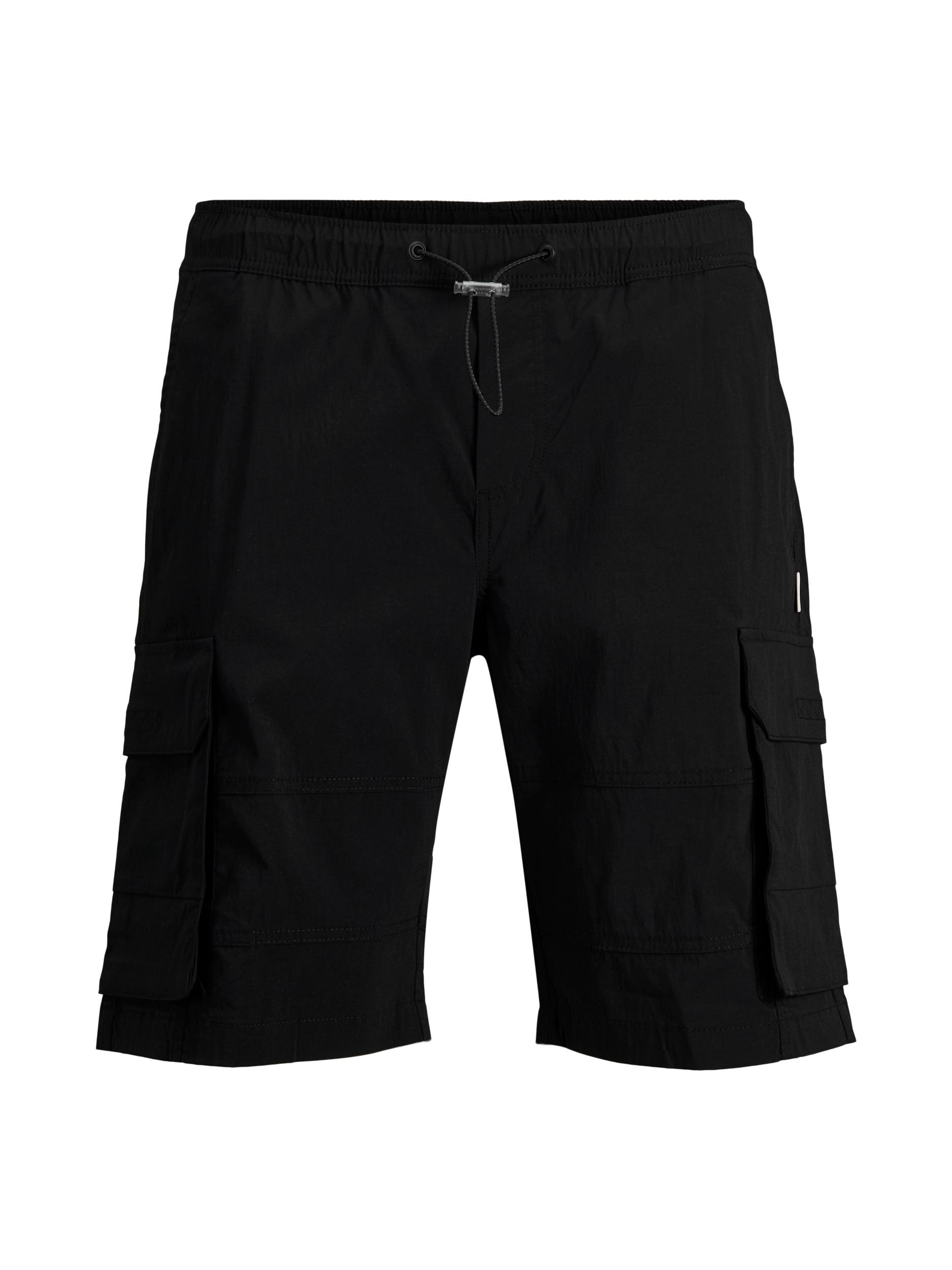 Jack Jones Erkek Şort 12187246 Black