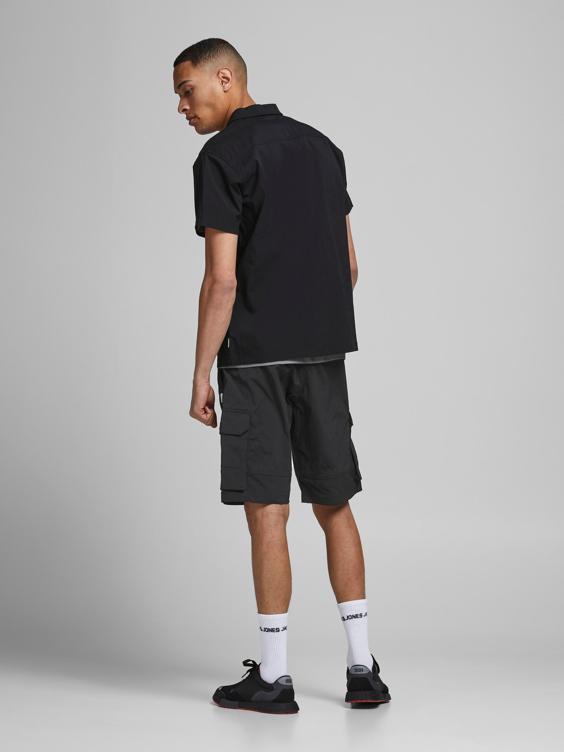 Jack Jones Erkek Şort 12187246 Black