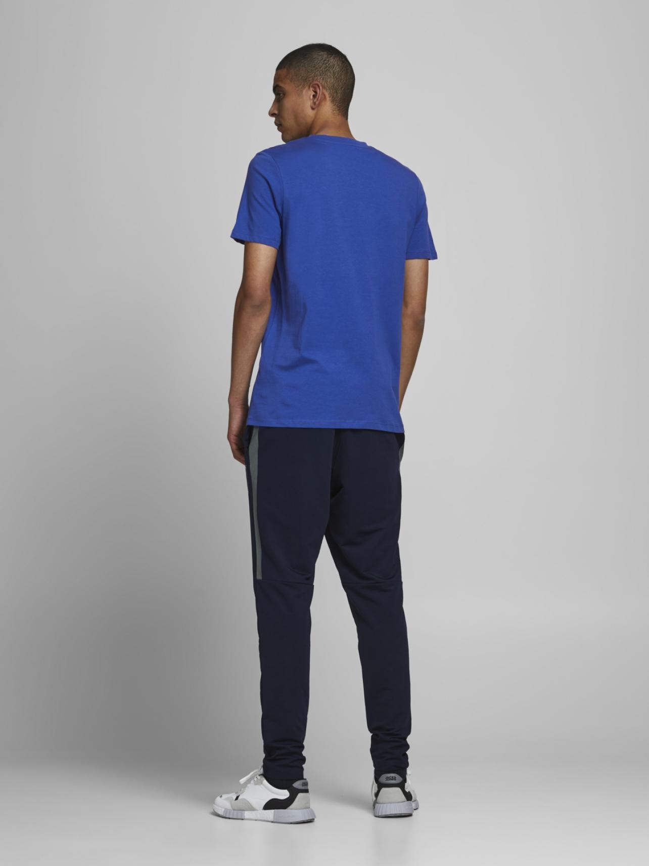 Jack Jones Erkek T-Shirt 12188039 Galaxy Blue