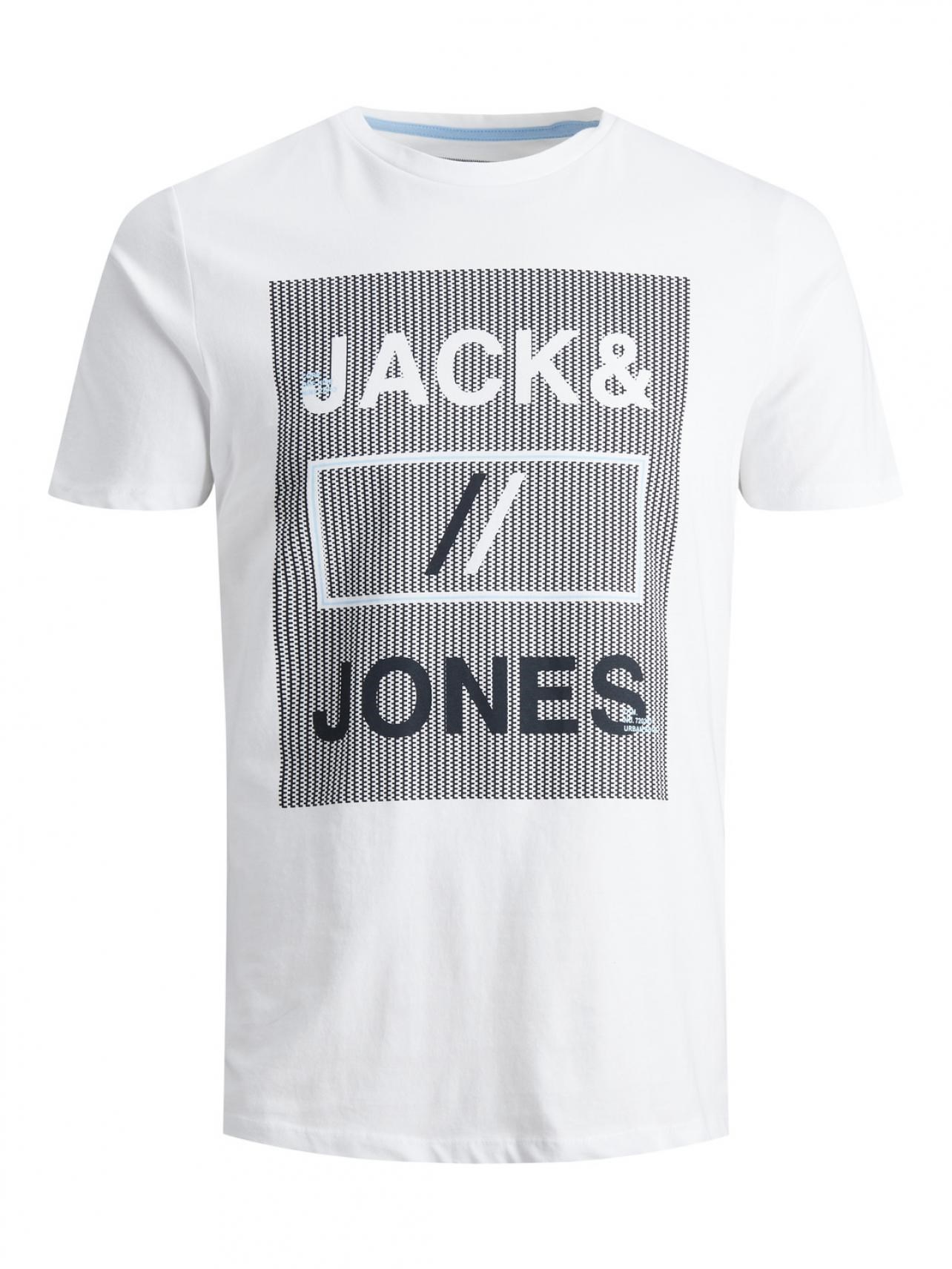 Jack Jones Erkek T-Shirt 12188039 White