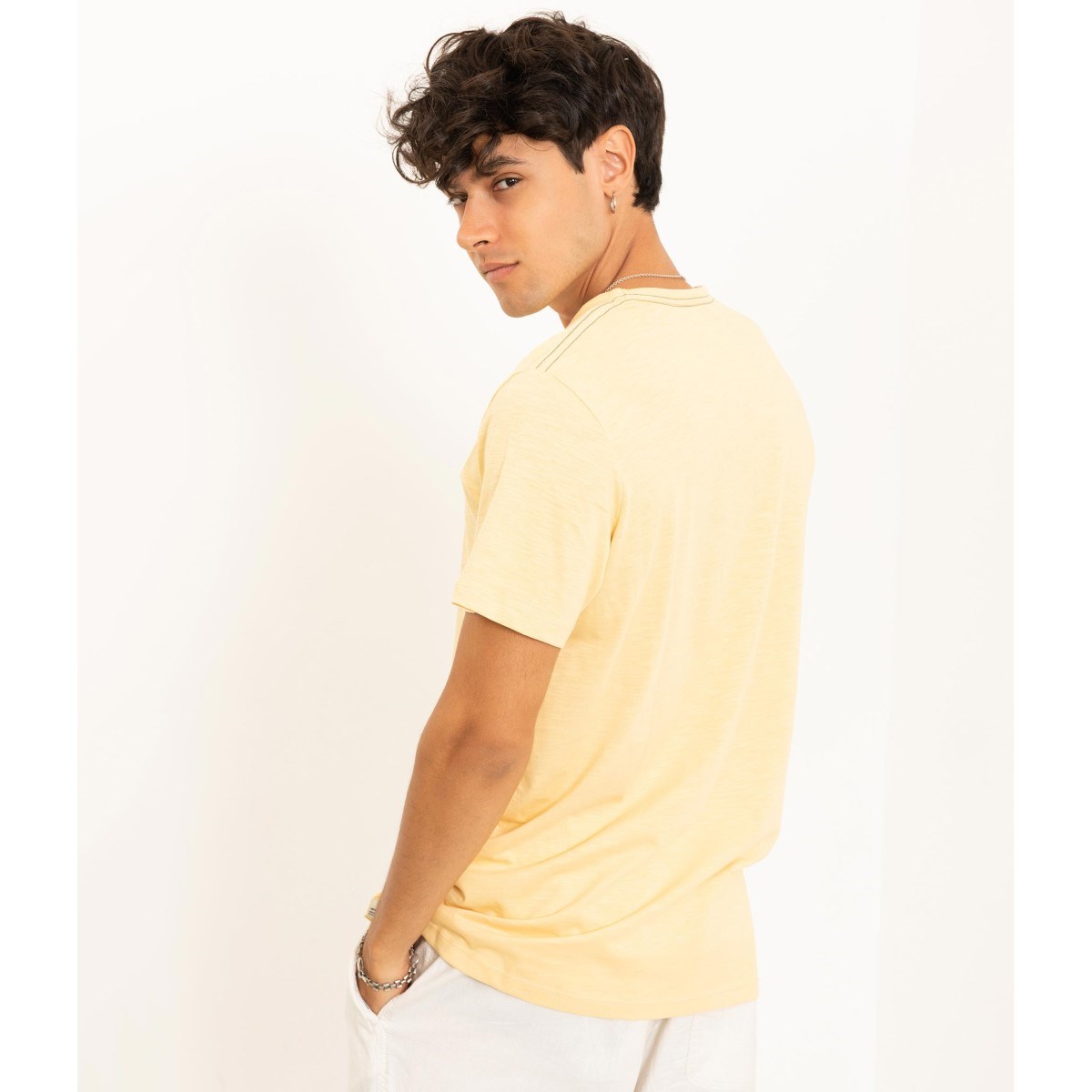 Jack Jones Erkek T-Shirt 12188461 Sahara Sun