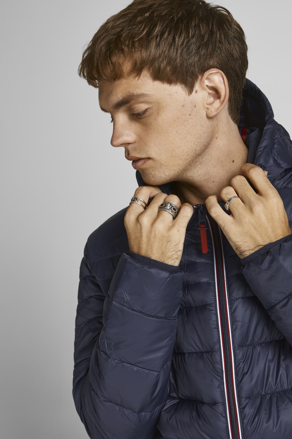 Jack Jones Erkek Ceket 12189882 Navy Blazer