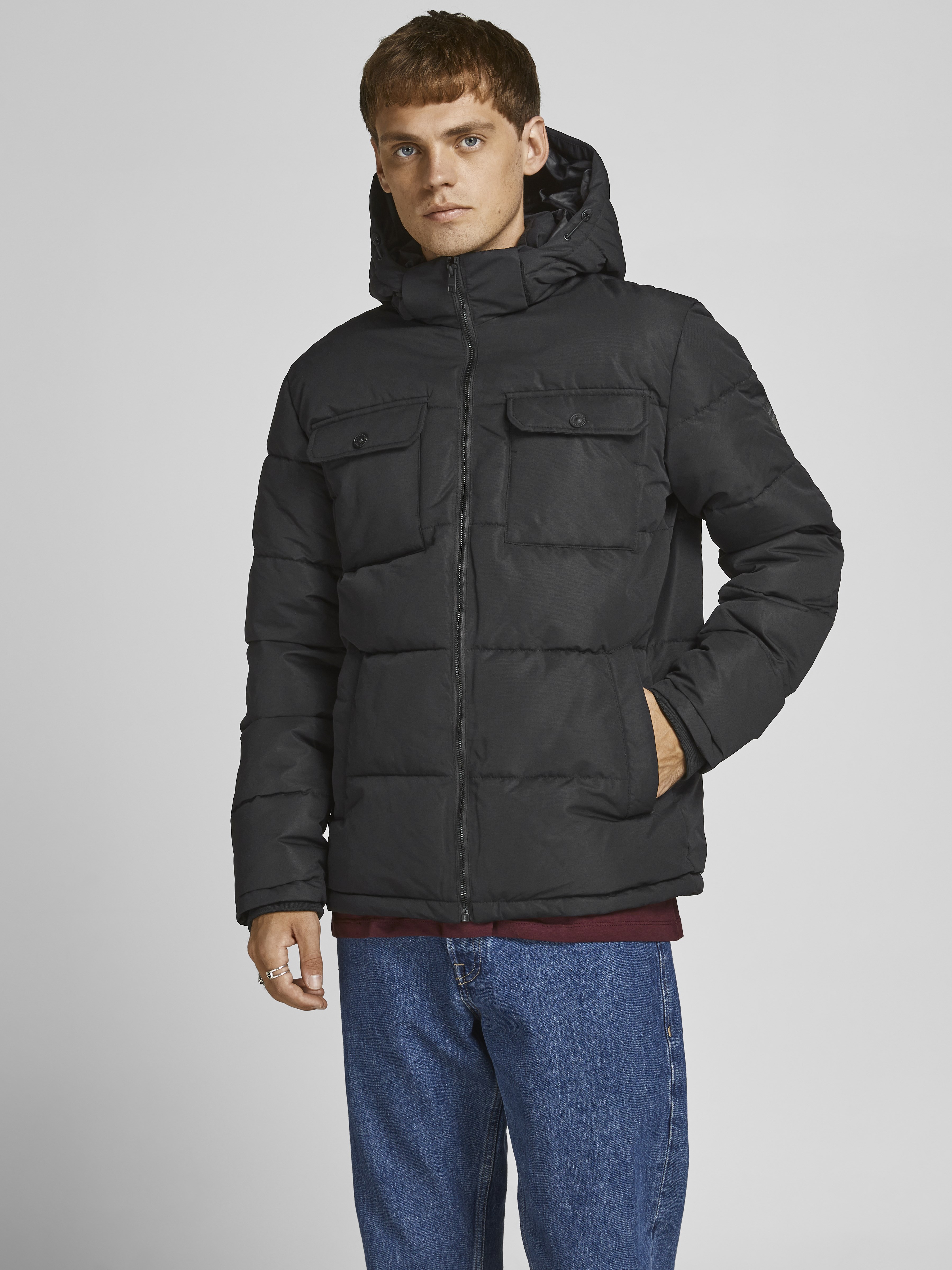 Jack Jones Erkek Ceket 12190036 Black