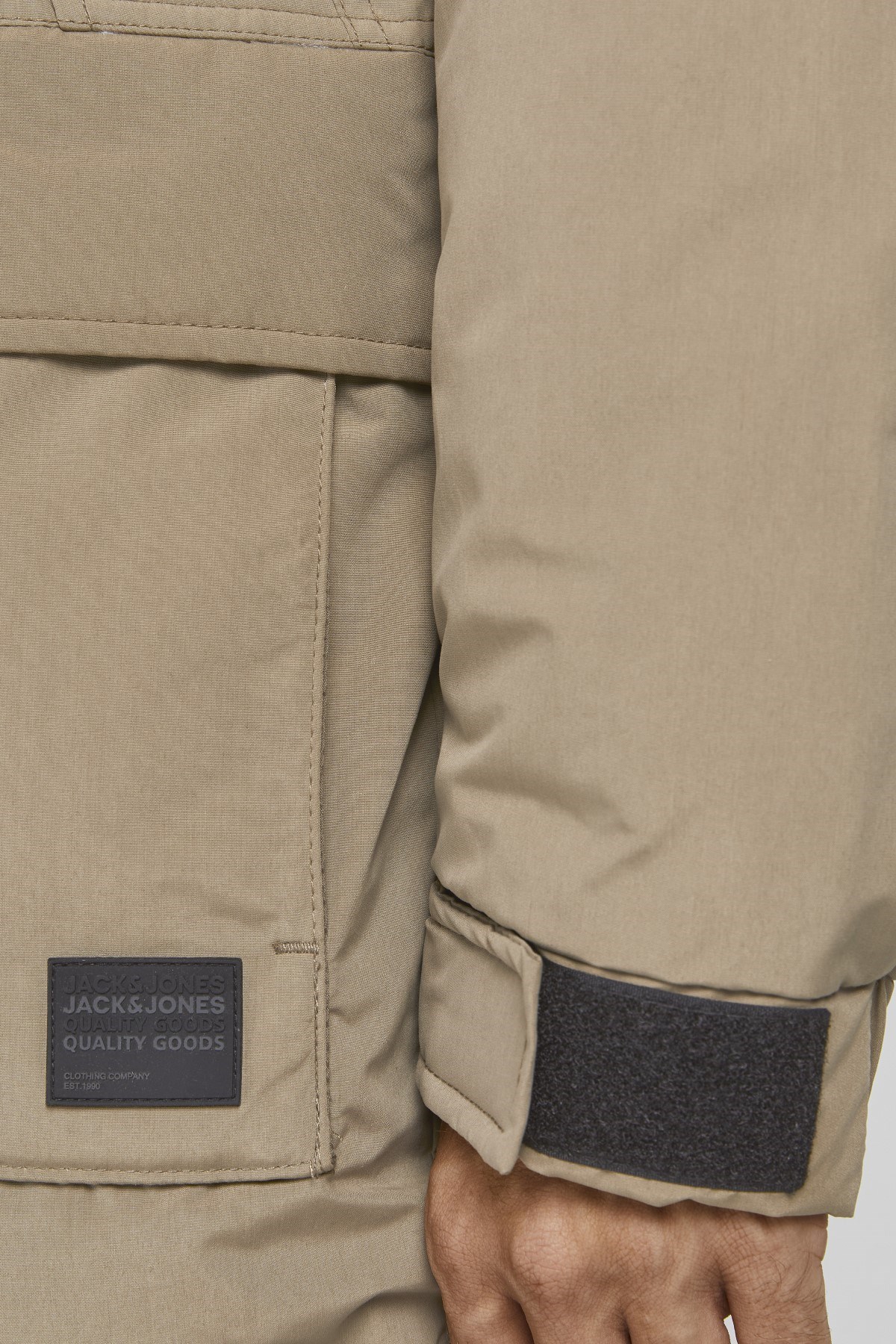 Jack Jones Erkek Parka 12190042 Elmwood