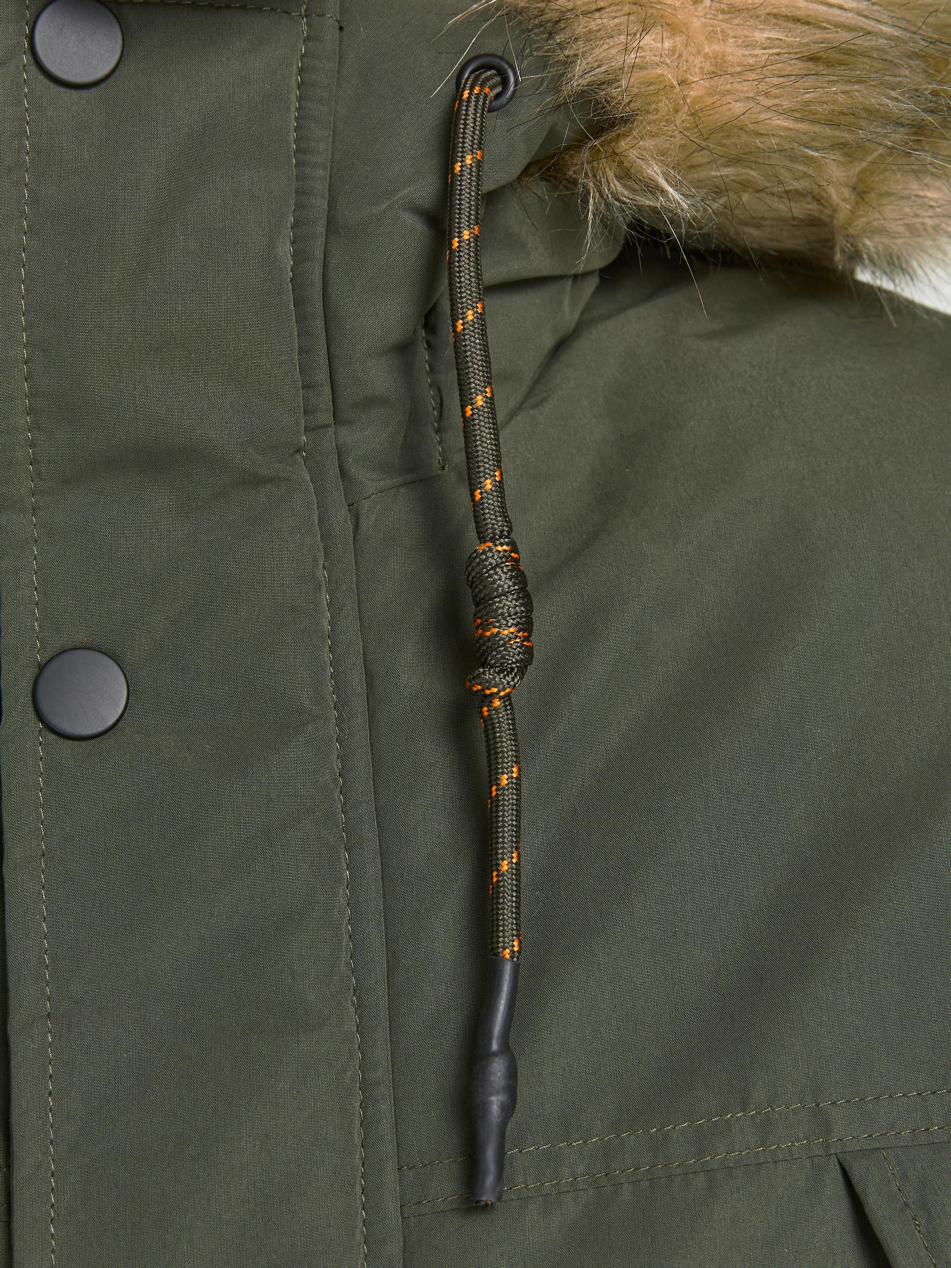 Jack Jones Erkek Parka 12190042 Forest Night