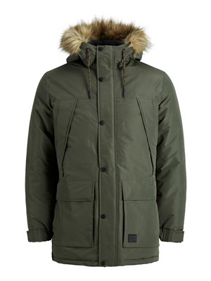Jack Jones Erkek Parka 12190042 Forest Night