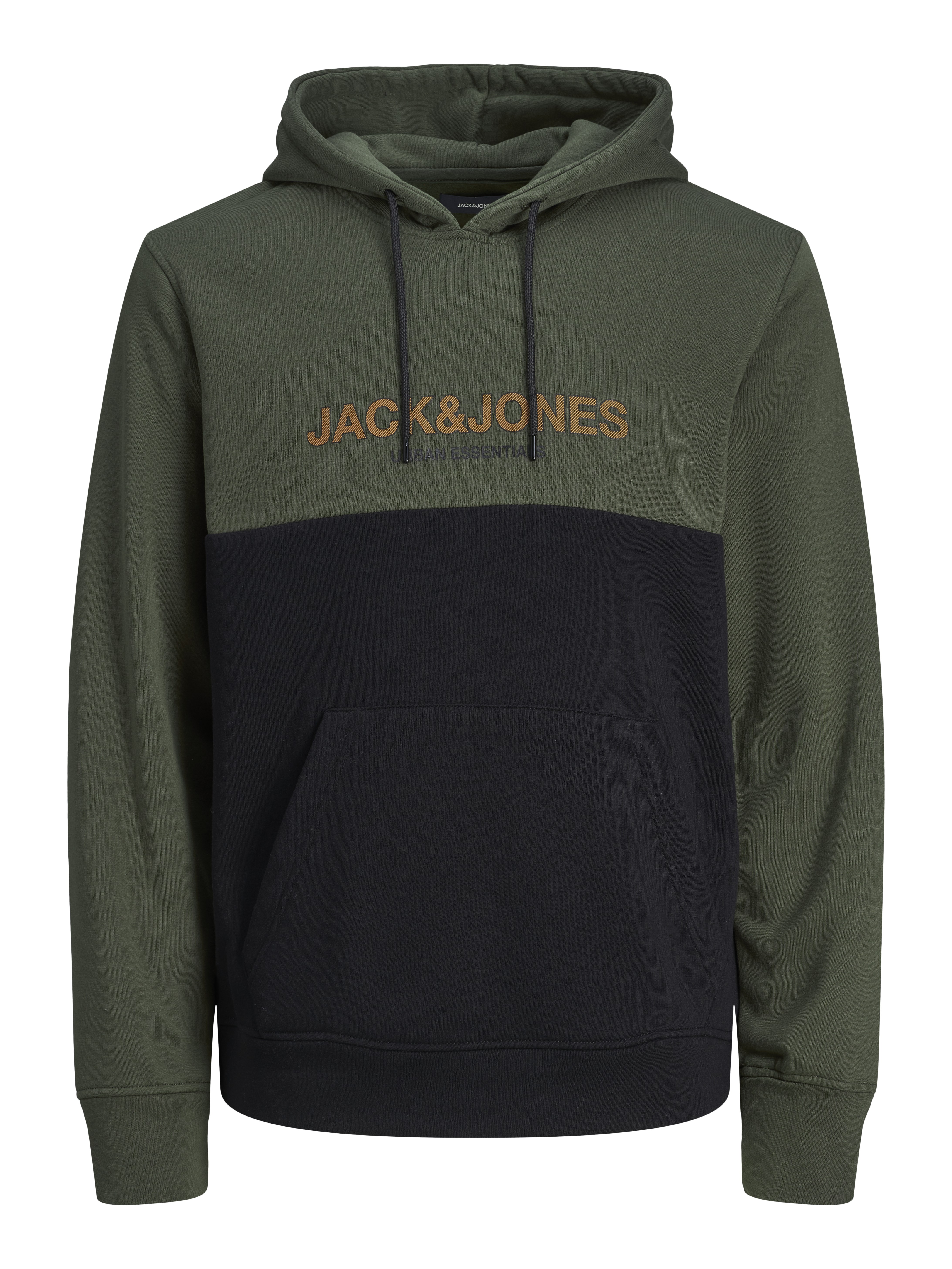 Jack Jones Erkek S-Shirt 12190441 Forest Night