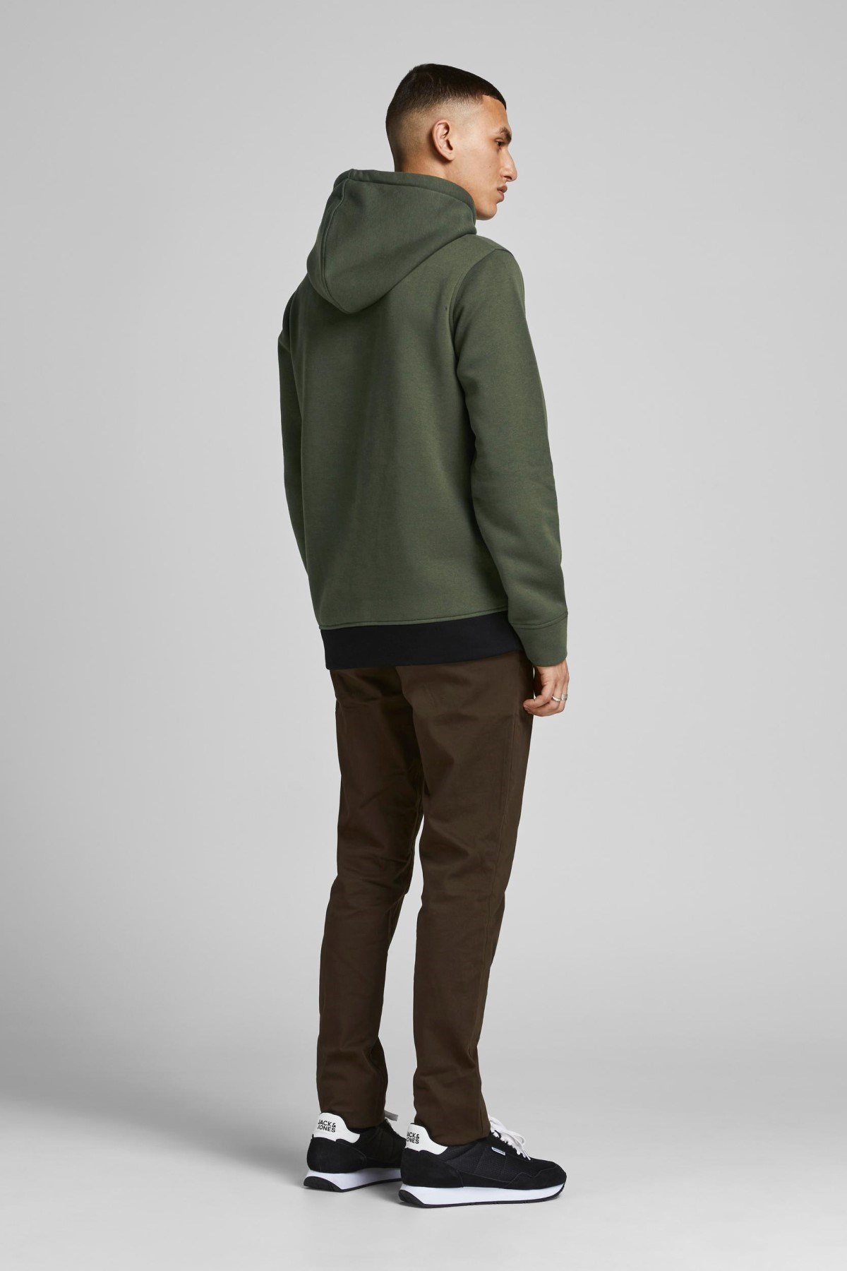 Jack Jones Erkek S-Shirt 12190441 Forest Night