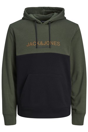 Jack Jones Erkek S-Shirt 12190441 Forest Night