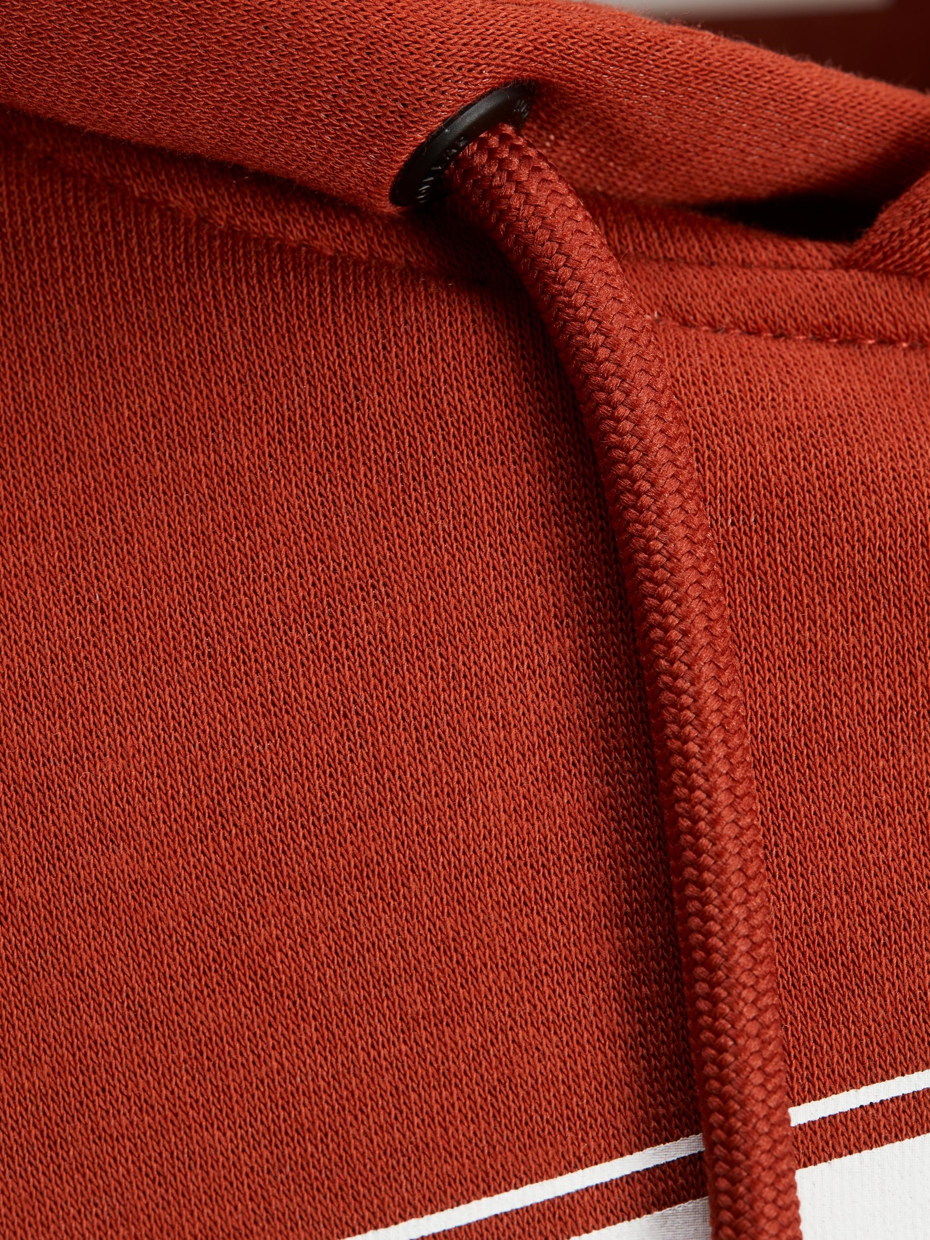 Jack Jones Erkek S-Shirt 12191028 Red Ochre