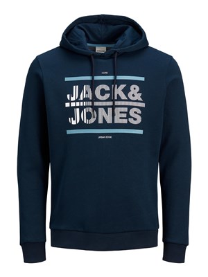 Jack Jones Erkek S-Shirt 12191028 Navy Blazer
