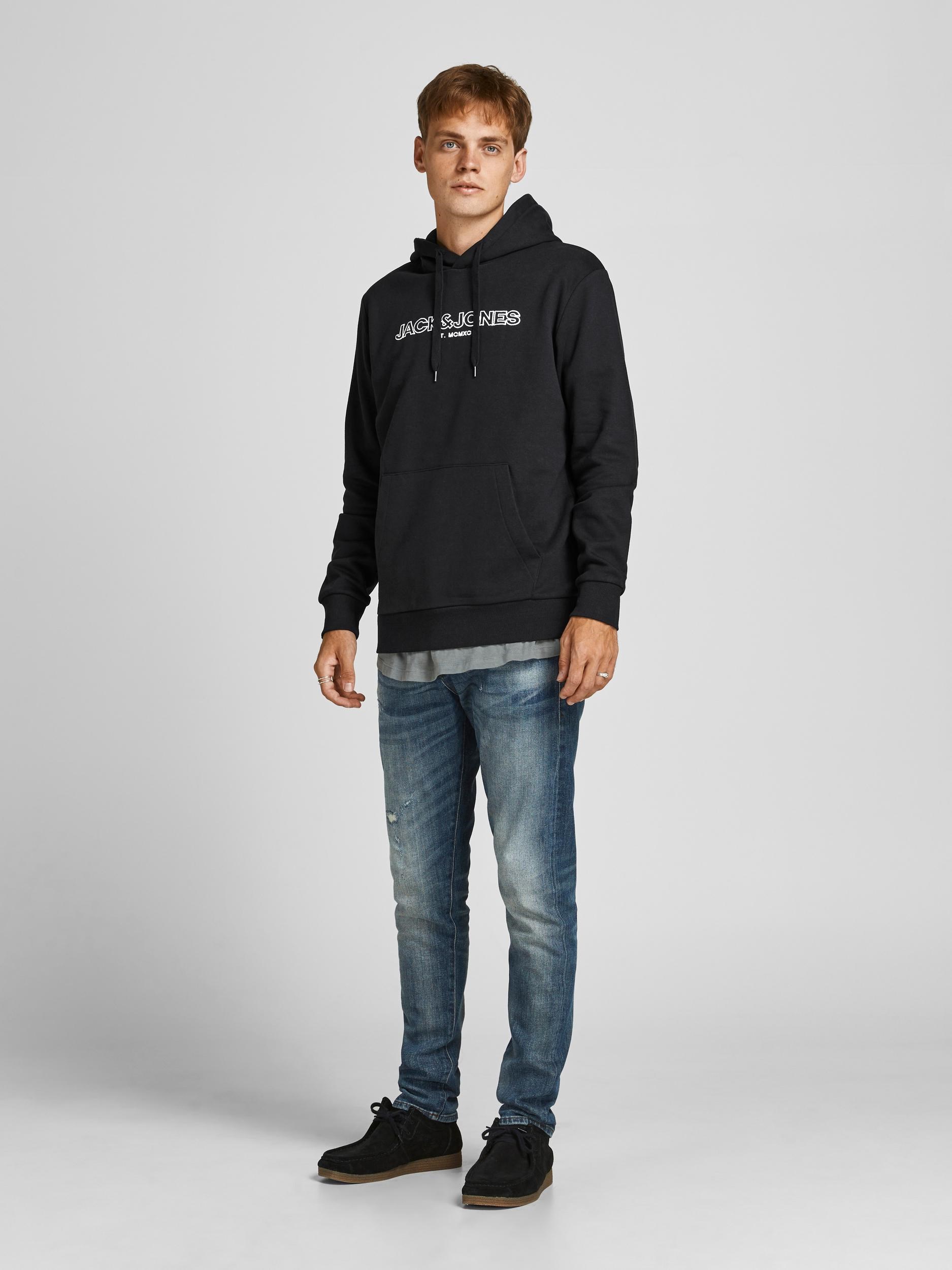 Jack Jones Erkek S-Shirt 12192093 Black