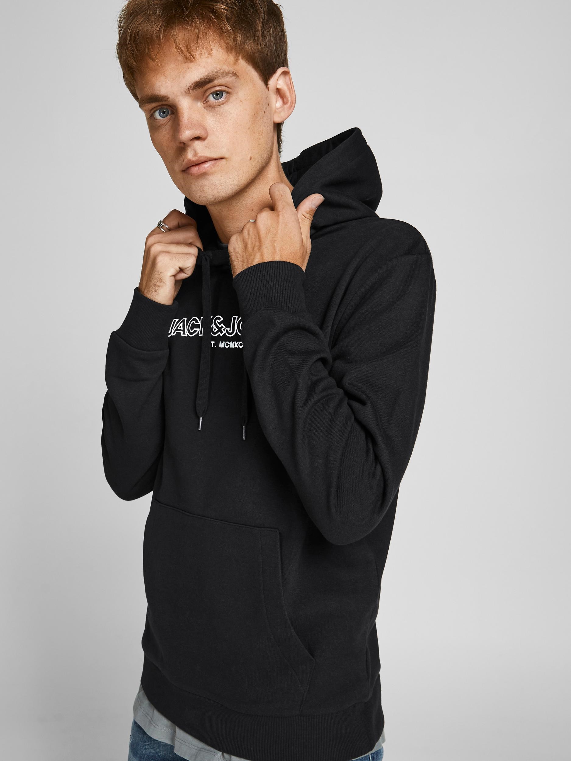 Jack Jones Erkek S-Shirt 12192093 Black