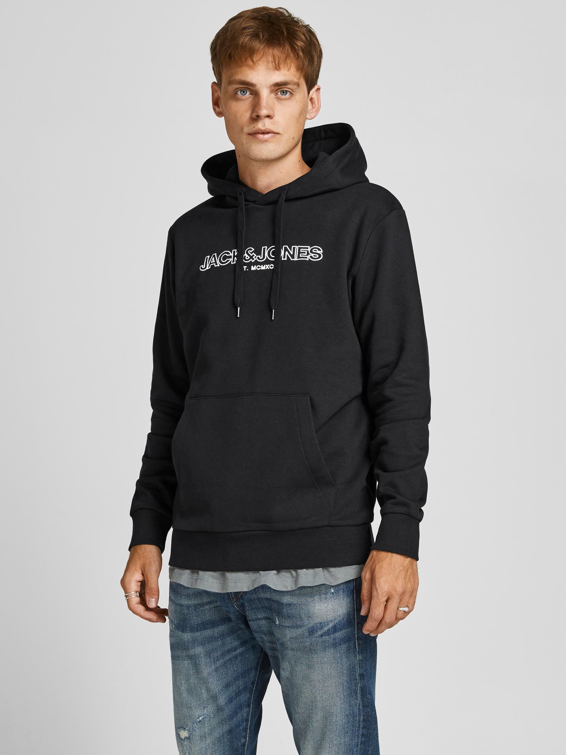 Jack Jones Erkek S-Shirt 12192093 Black