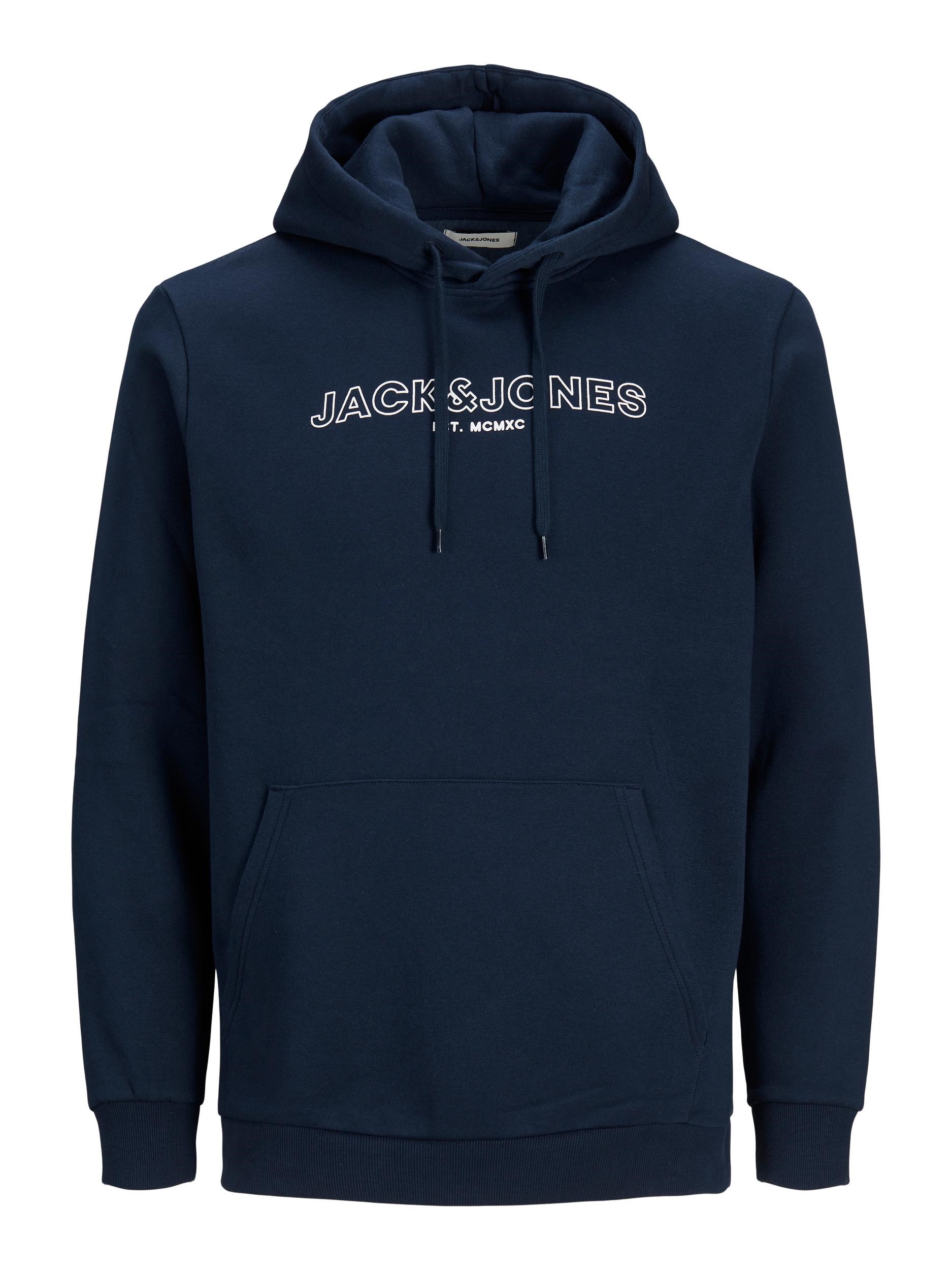 Jack Jones Erkek S-Shirt 12192093 Navy Blazer