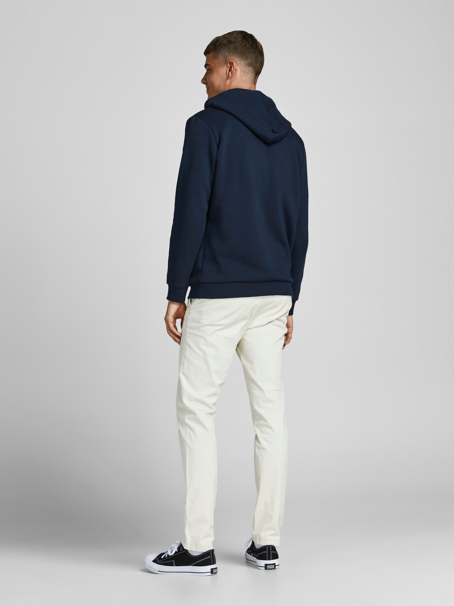 Jack Jones Erkek S-Shirt 12192093 Navy Blazer