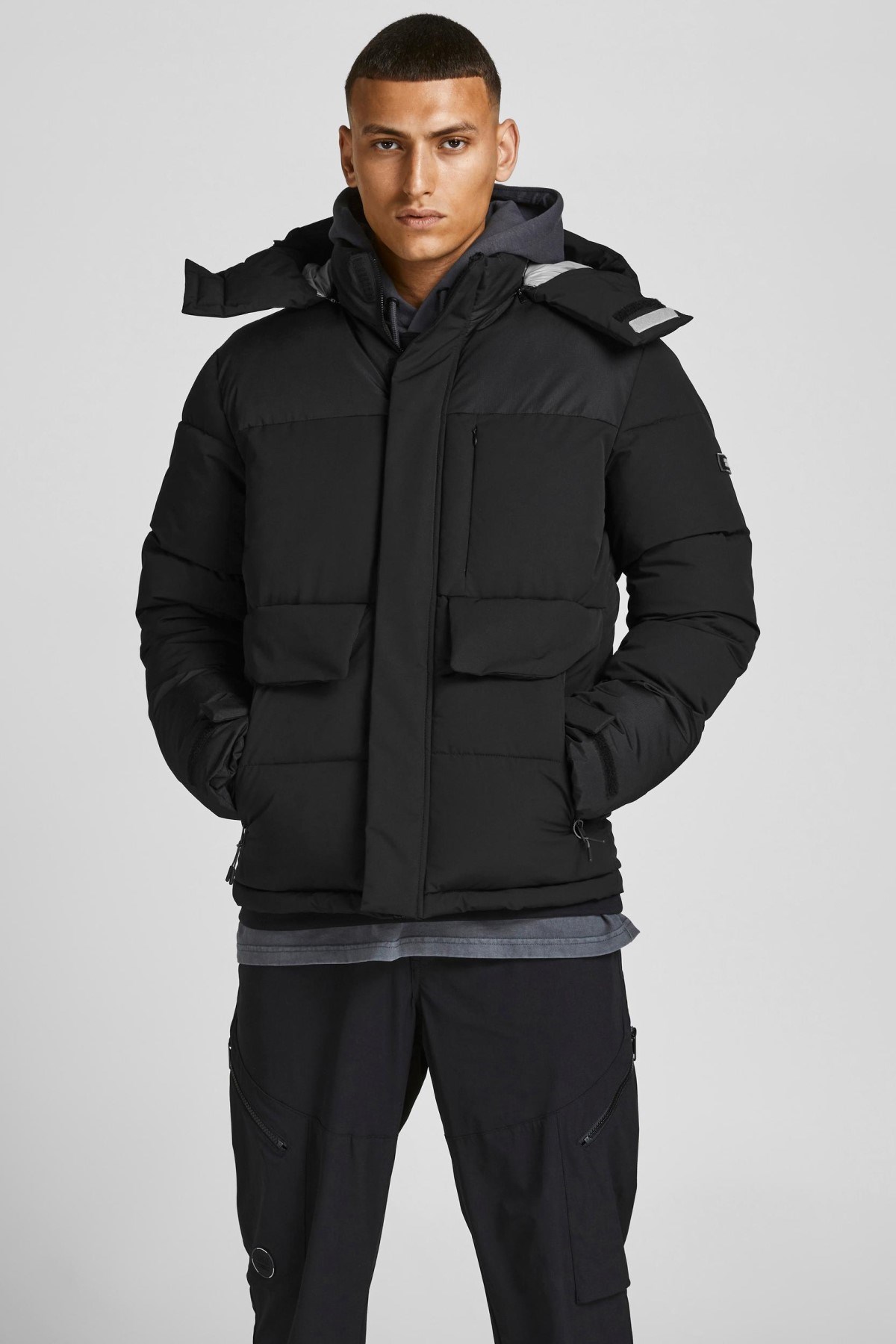 Jack Jones Erkek Ceket 12193188 Black