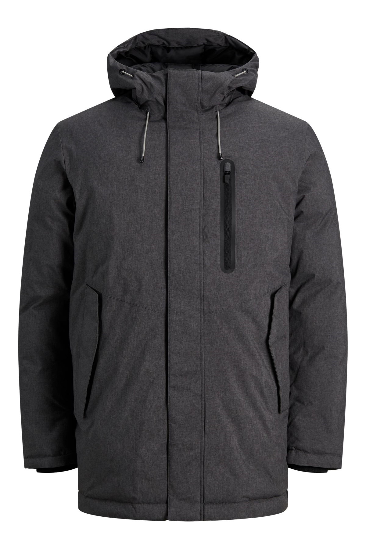 Jack Jones Erkek Parka 12193455 Asphalt