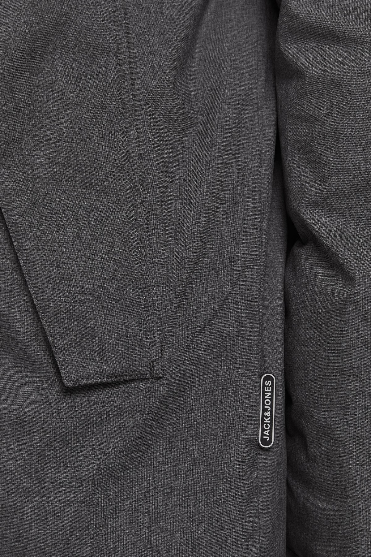 Jack Jones Erkek Parka 12193455 Asphalt