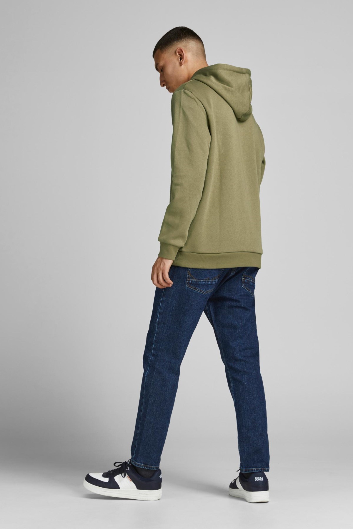 Jack Jones Erkek S-Shirt 12193645 Martini Olive